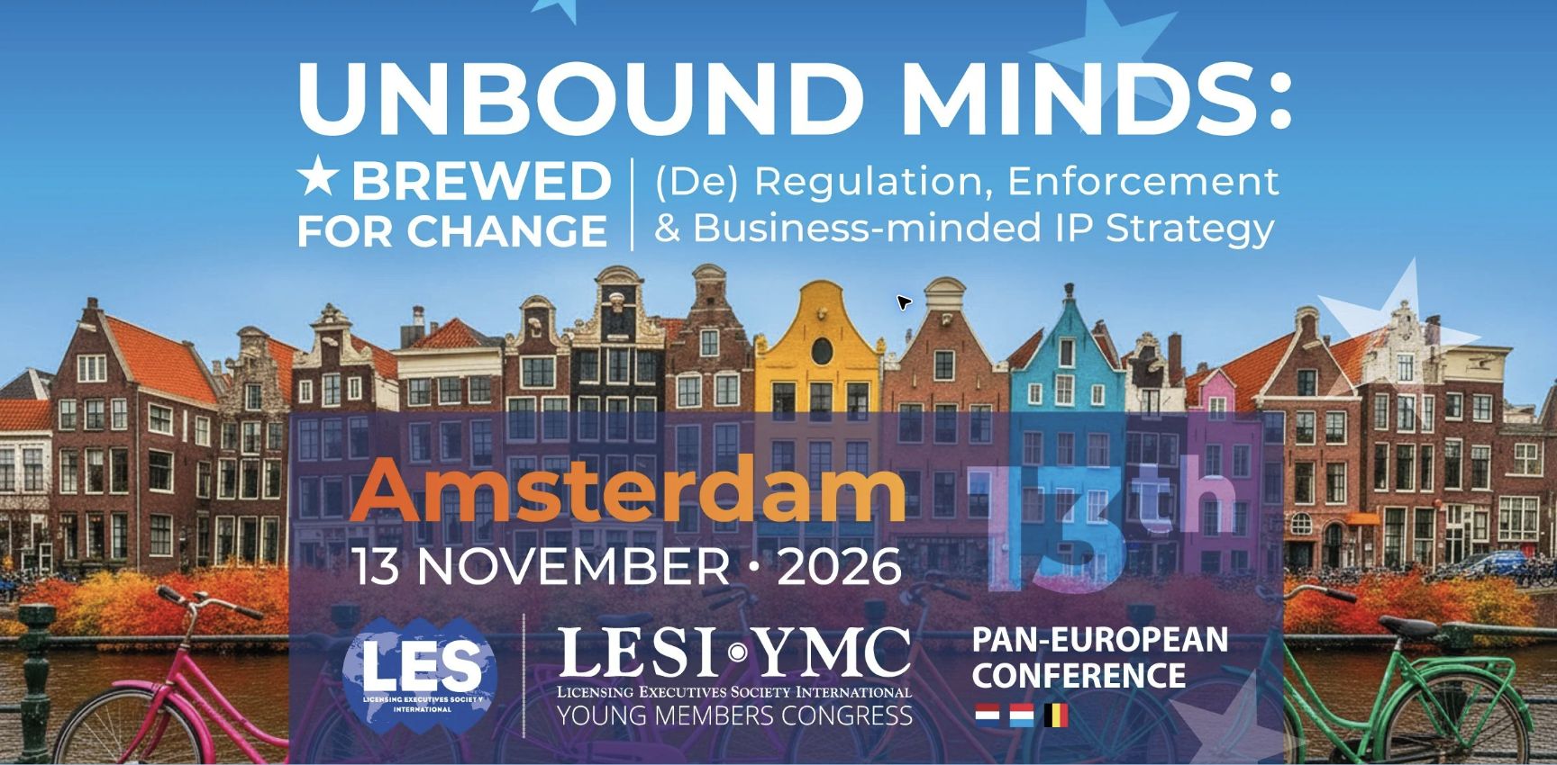 UNBOUND MINDS: BREWED FOR CHANGE — Amsterdam, 13 November 2026, LESI YMC Pan-European Conference