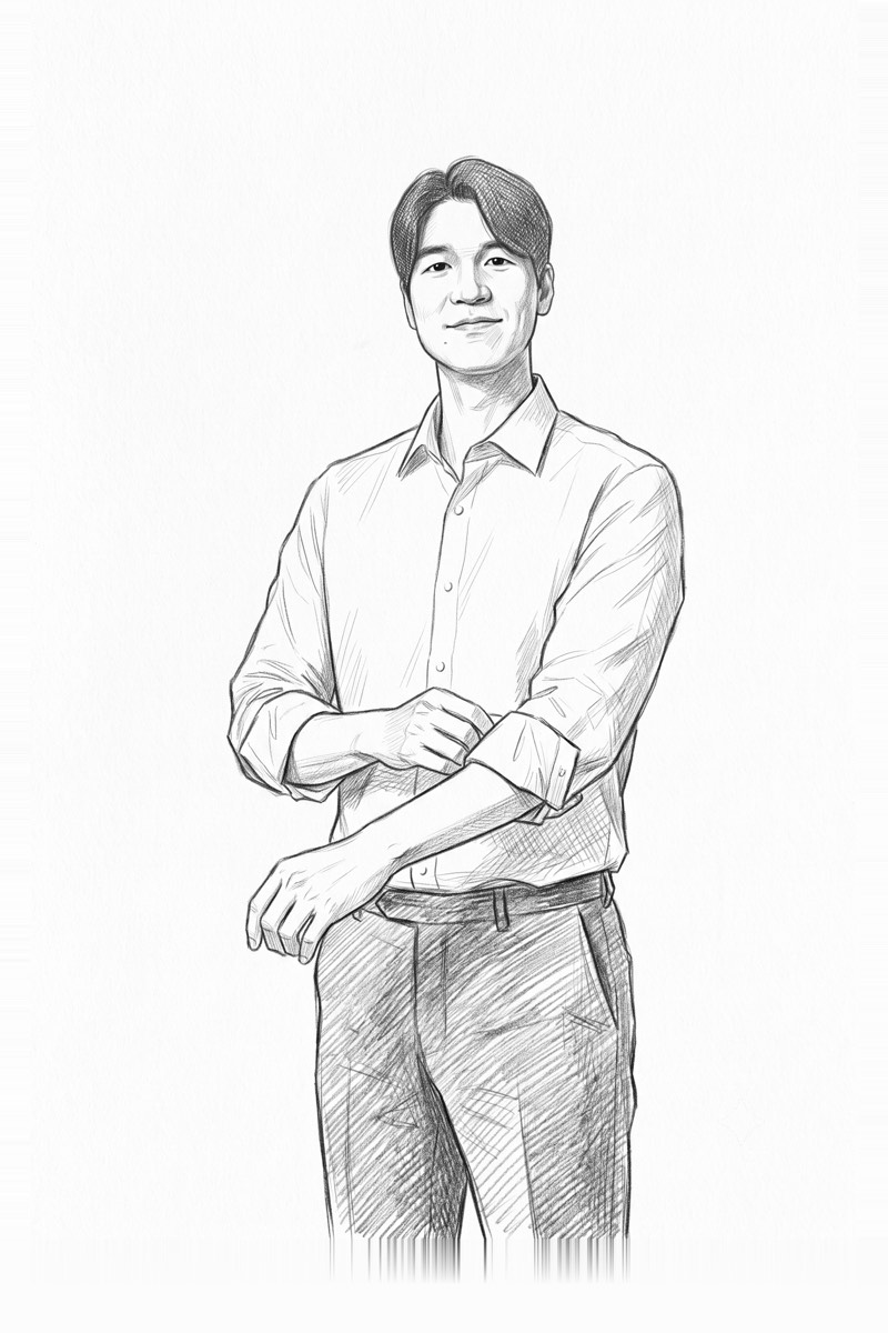 류태원 변리사 스케치