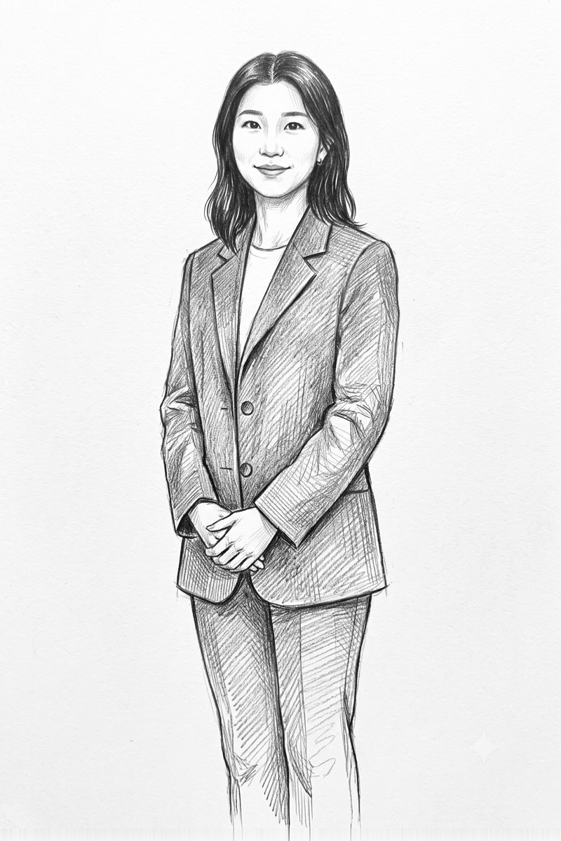 윤지영 변리사 스케치